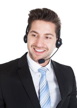 erkek çağrı merkezi temsilcisi