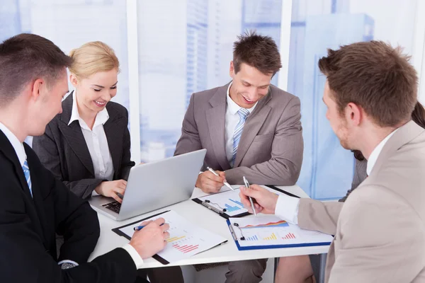 Business People Discussing Stock Picture