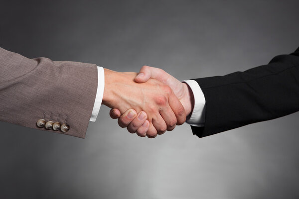 Businessmen Shaking Hands