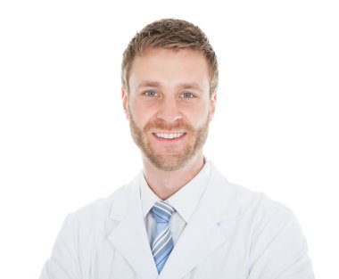 yetişkin erkek doktor orta emin