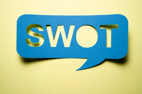 Analisi Swot Swot Matrix Tecnica Pianificazione Strategica — Foto Stock