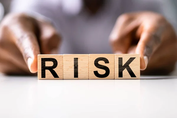 Risico Meten Controleren Strategische Evaluatie — Stockfoto