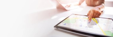 Dizüstü bilgisayarda GPS Konum Haritası Araması