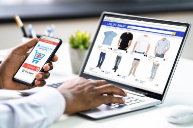 Çevrimiçi ticaret sitesi. Telefonla İnternet Alışveriş