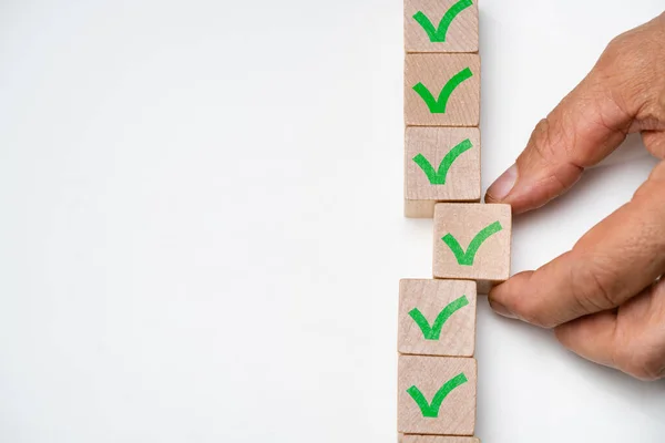 Businessman Checklist Preparing Plan Check List — Stock Photo, Image