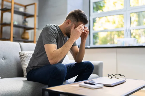 Schwindel Bppv Kopf Hirnschlag Und Kanalithen — Stockfoto