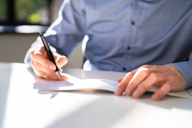 Sigorta maaşı. Maaş çeki. El Yazı Çekleri