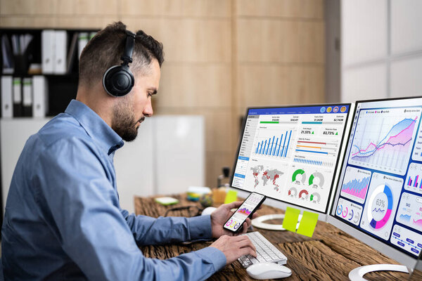 Инструментальная панель бизнес-аналитики и показатели эффективности KPI