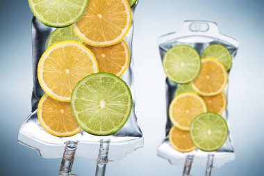 Serum Drip Vitamin Salin Torbası Terapisi