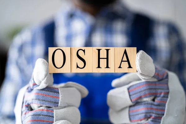 Osha Nşaat Nşaat Mühendisi Güvenlik Denetimi — Stok fotoğraf