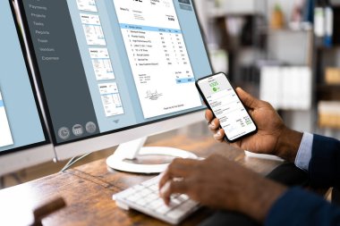 Cep telefonundaki Dijital Fatura Belgesi veya Ödeme Fişi