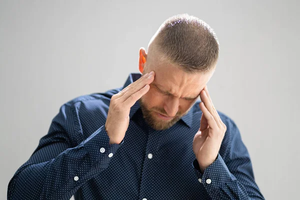Menieres Disease Inner Ear Točí Hlava Závrať — Stock fotografie