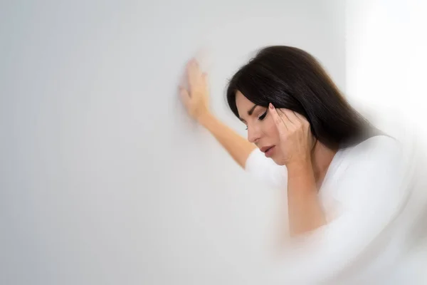 Menieres Ziekte Van Binnenoor Voel Duizelig Vertigo — Stockfoto