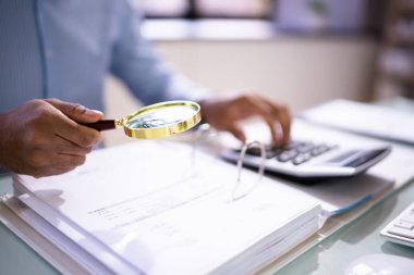 Denetçi, Denetim ve Dolandırıcılık Soruşturması İçin Büyüteç Kullanıyor