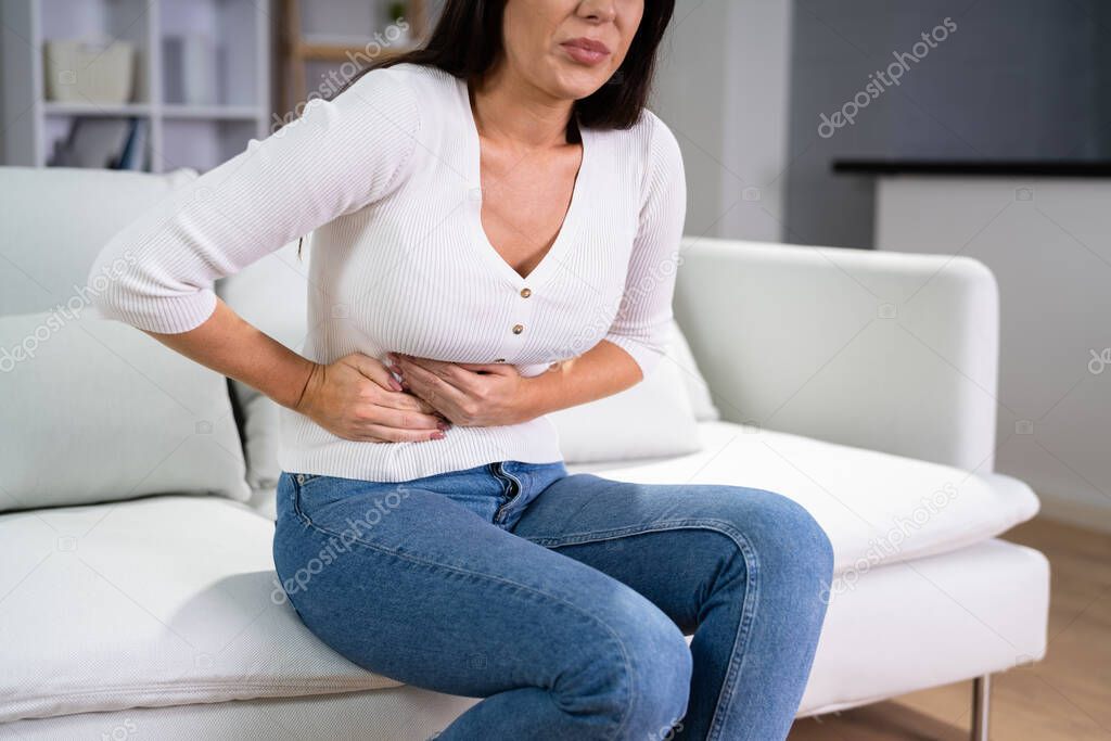 Abdominal Liver Pain And Cramp From Alcohol Consumption