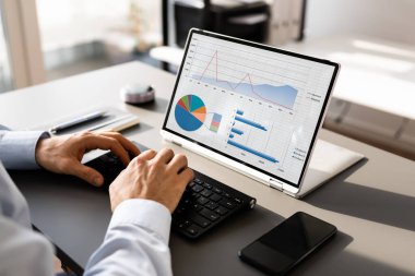 Dijital Veri Teknolojisi. KPI İş Kontrol Paneli Teknolojisi