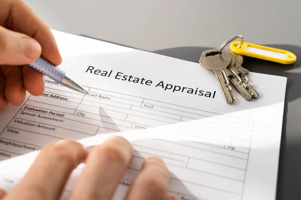 Rental Property Agreement Management Rent House Appraisal — Stock Photo, Image