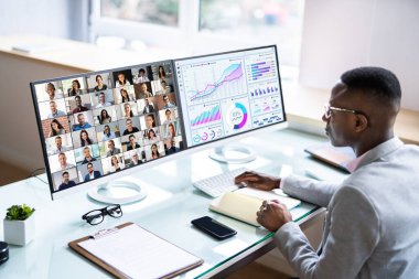 Çevrimiçi Video Konferansı Öğrenme Webinar Toplantı SancağıName