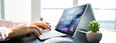 Dijital Veri Teknolojisi. KPI İş Kontrol Paneli Teknolojisi