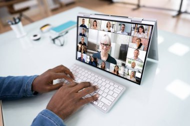 Çevrimiçi Video Konferansı İş Buluşma Çağrısı