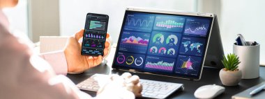 Dijital Veri Teknolojisi. KPI İş Kontrol Paneli Teknolojisi