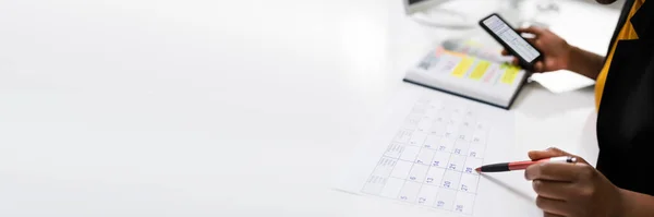 Agenda Meeting Plan Zeitplan Persönlichen Organisator — Stockfoto