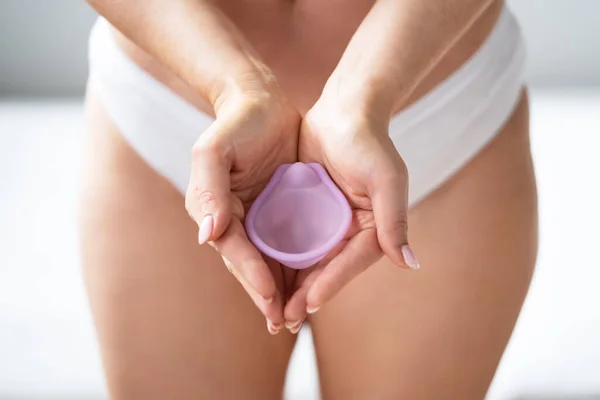 Diaphragma Vaginal Contraceptive Cap Spermizid Verhütung Und Geburtenkontrolle — Stockfoto