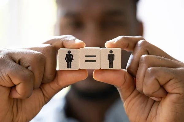 Cinsiyet Eşitliği Eşitlik Kanunu Eşit Ödeme — Stok fotoğraf