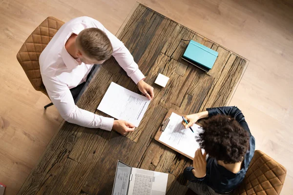 African American Women Job Interview Business Recruit — Foto Stock