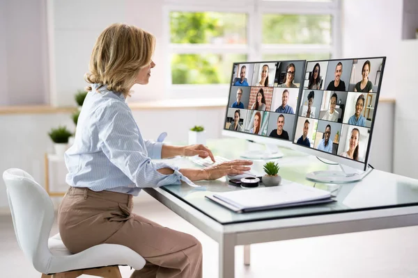 Virtual Remote Business Staff Training Meeting Presentation
