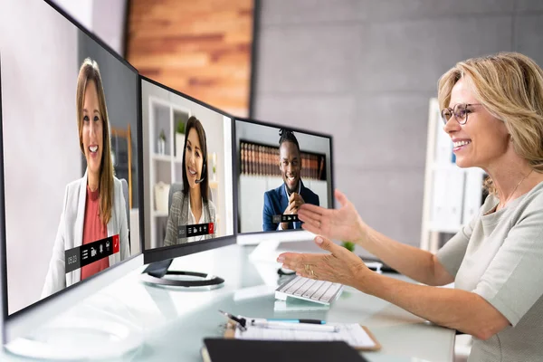 Virtual Remote Business Staff Training Meeting Presentation