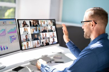 Çevrimiçi Webinar Toplantısı veya Video Konferansı Çağrısı