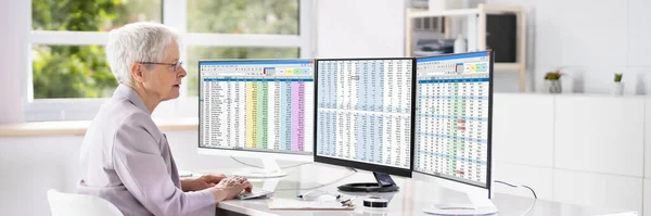 Professionele Data Analist Medical Billing Coding Vrouwen — Stockfoto