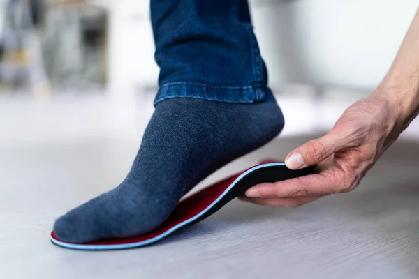 Orthopedic Shoe Sole Flat Foot Recovery — Stock Photo, Image