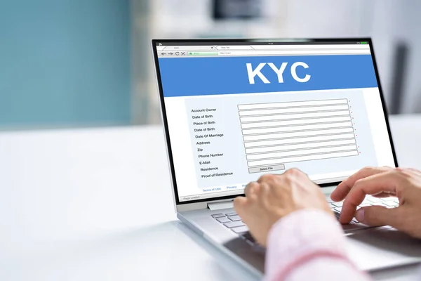 Kyc 了解你的客户 反洗钱 — 图库照片