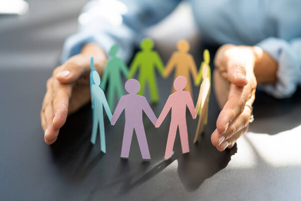 Diversity And Inclusion At Workplace. LGBT Leadership And Insurance