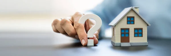 Fragen Zur Hypothek Von Immobilien Ratschläge Und Fragen — Stockfoto