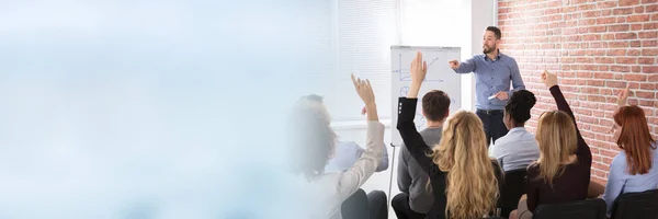 Reunião Grupo Treinamento Seminário Conferência Dos Empresários — Fotografia de Stock