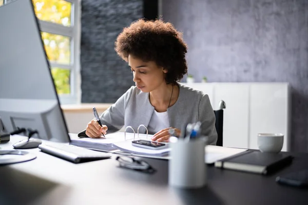 Elektronische Factuurverklaring Tax Software Computer — Stockfoto