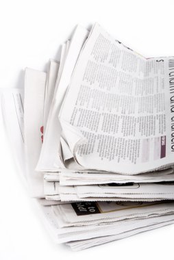 Gazeteler izole yığını