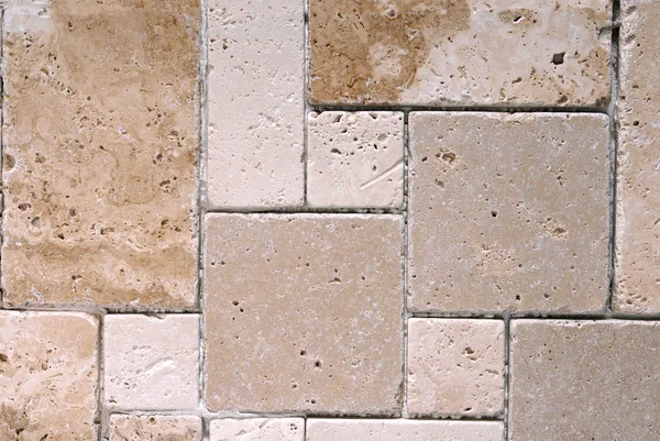 Travertine tiles — Stock Photo, Image