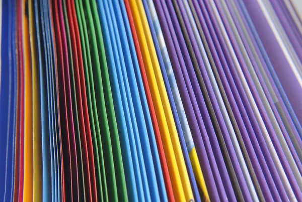 Paper folders texture — Stock Photo, Image