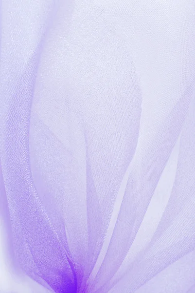 Textura de tecido de organza violeta — Fotografia de Stock