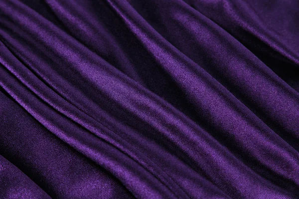 Violet fabric wave — Stock Photo, Image