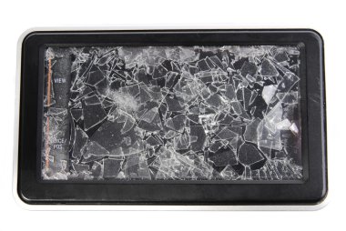 kırık gps araç navigasyon