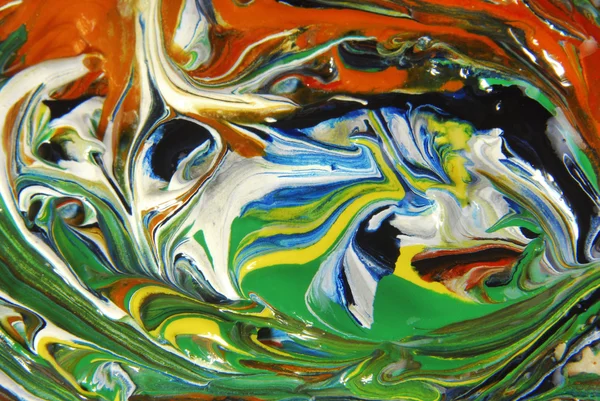 Abstraktní malba olej — Stock fotografie