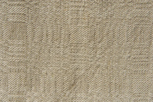 Textura de tecido antigo de linho — Fotografia de Stock