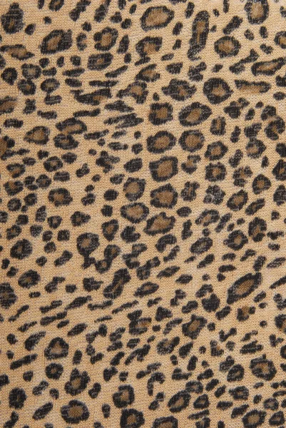 Textur des Leopardengewebes — Stockfoto