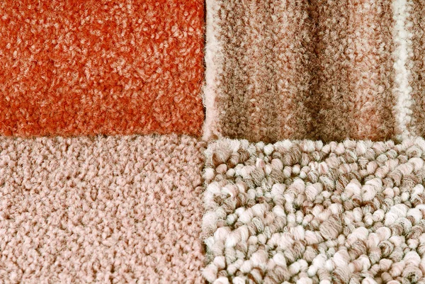 Seleção de carpetes, planejamento de decoração de reparo — Fotografia de Stock