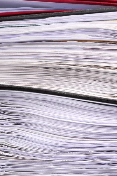 Biuro foldery papieru tekstury makro — Zdjęcie stockowe